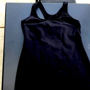 Black spandex dance attire